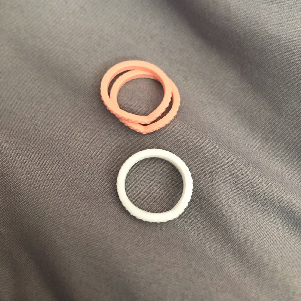 Silicone stackable rings - Picture 2 of 7